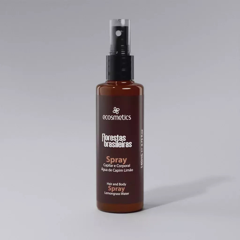 Água de Capim Limão Florestas Brasileiras 140ml Ecosmetics