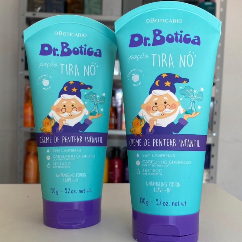 Creme de Pentear Dr.Botica Poção Tira Nó 150g - DSC
