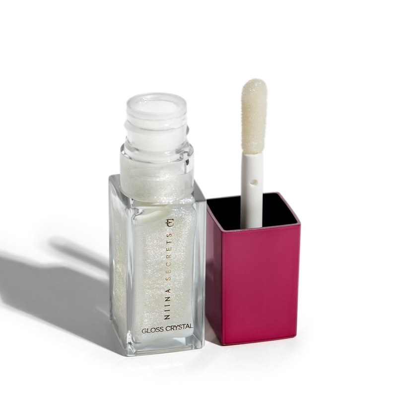 Gloss Crystal Labial Niina Secrets Holográfico Moon Stone 7ml
