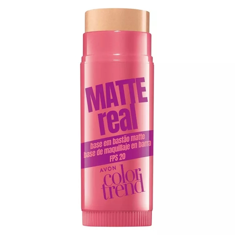 Base em Bastão Matte Real FPS20 cor 140Q - 6,5g