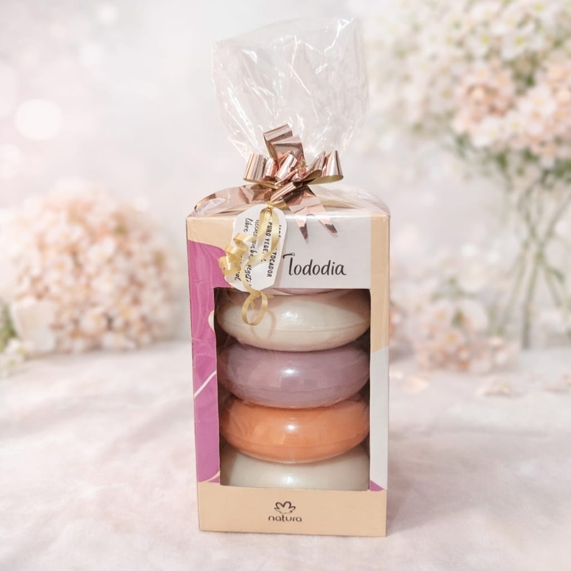 Sabonete em Barra Puro Vegetal Sortidos Tododia
