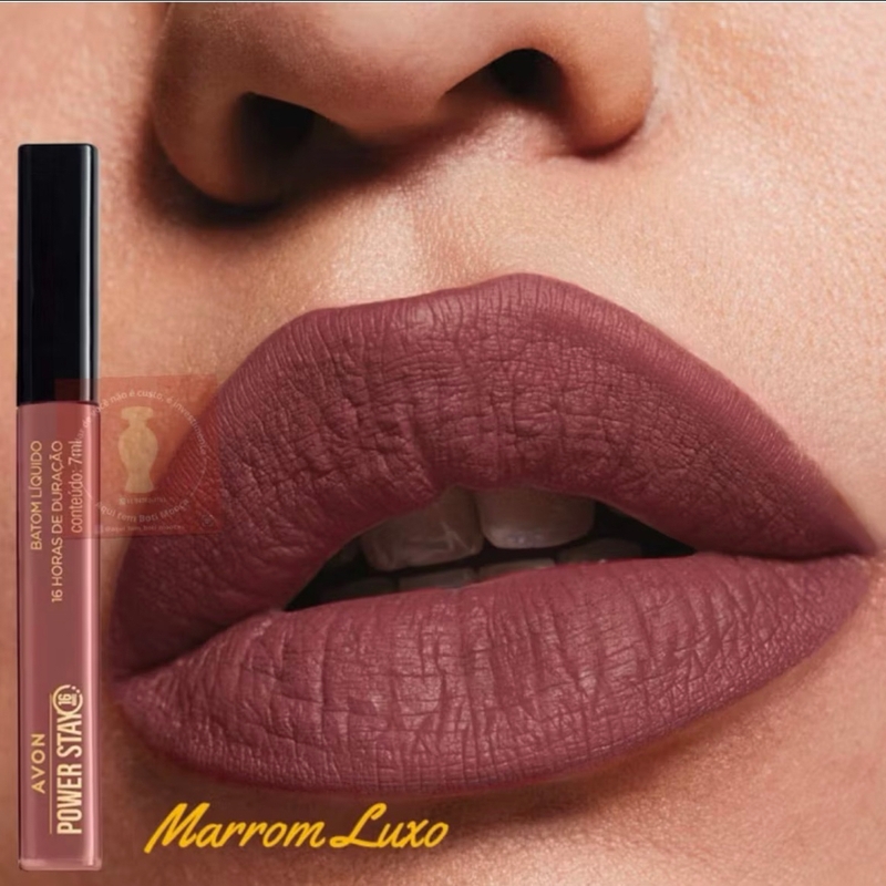 Batom Líquido Marrom Luxo 7ml