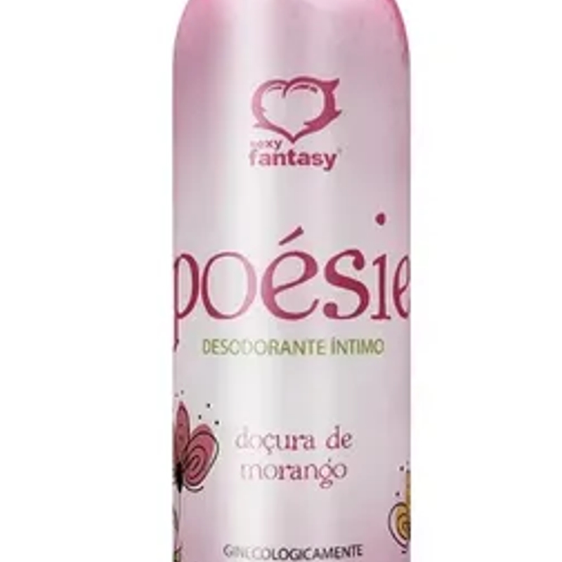 Desodorante íntimo aerosol doçura de morango 150ml