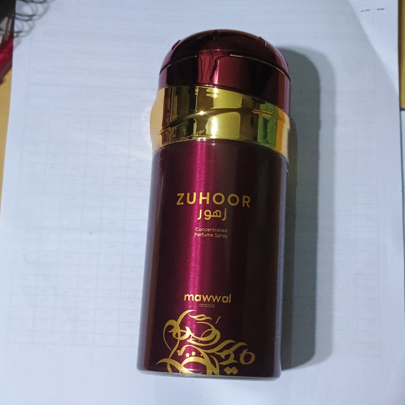 Body Spray Aerosol Zuhoor