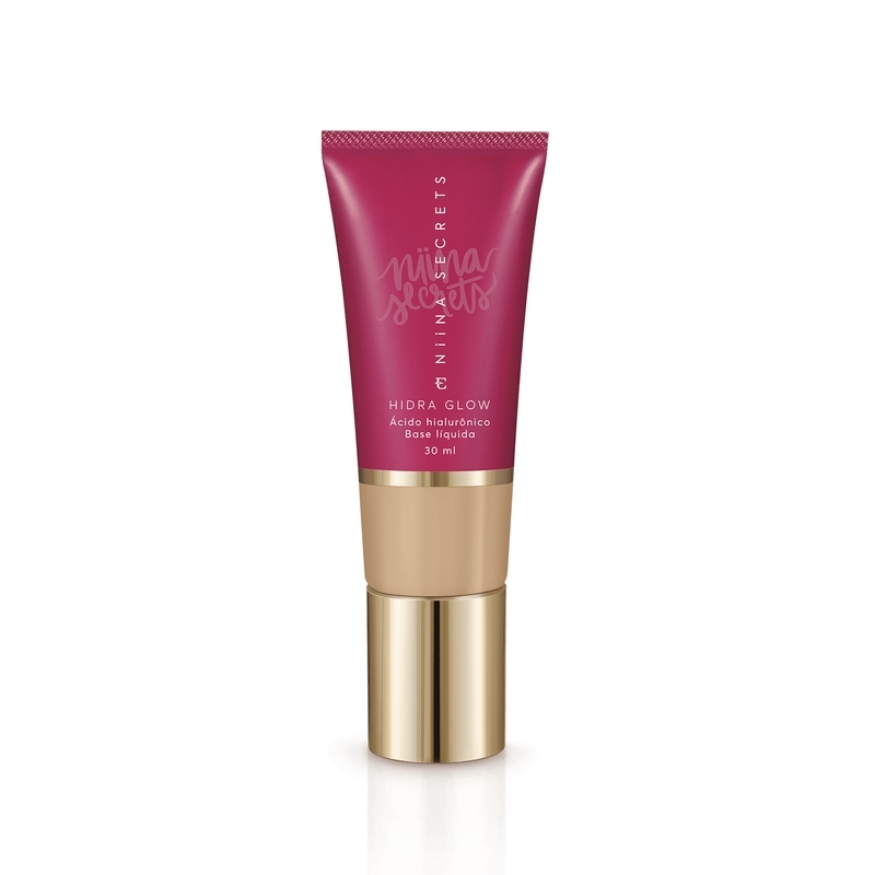 NIINA SECRETS HIDRA GLOW BASE LÍQUIDA COR 10, 30ML