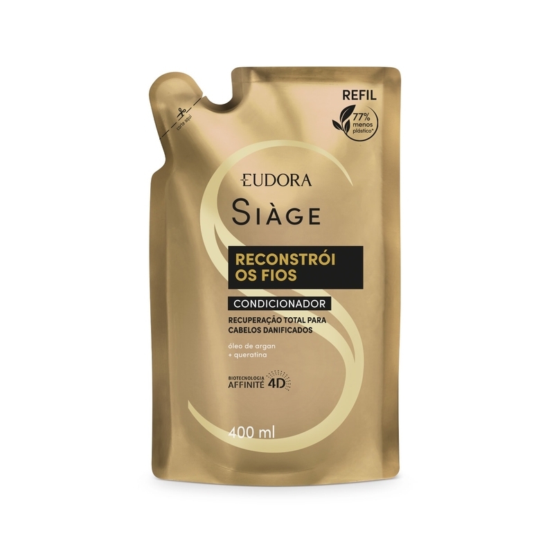 SIÀGE RECONSTRÓI OS FIOS REFIL CONDICIONADOR 400ML