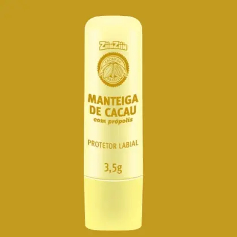 Manteiga de cacau com própolis ZiinZiin