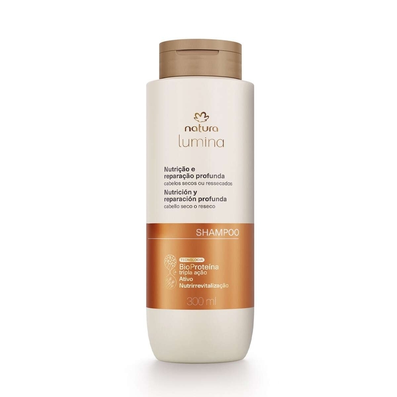 Lumina Shampoo nutritivo - cabelos secos ou ressecados - 300 ml