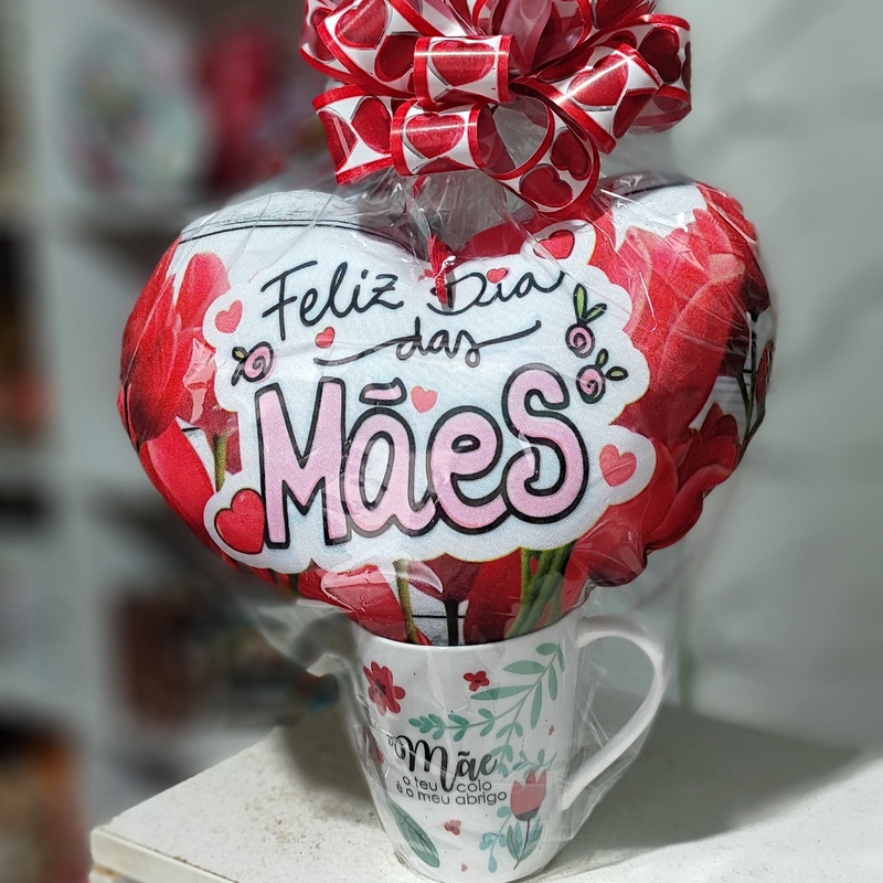 Presente Dia Das Mães Caneca + Coração ❤️