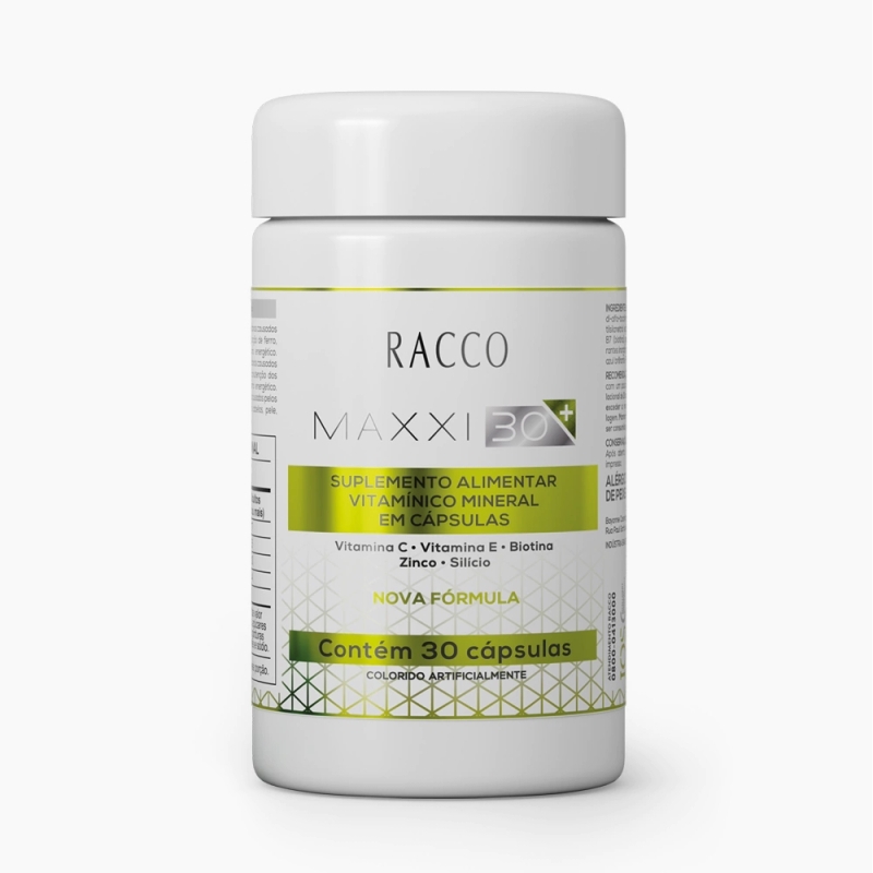 IOS Maxxi 30+ em Cápsulas Racco, 30 cápsulas