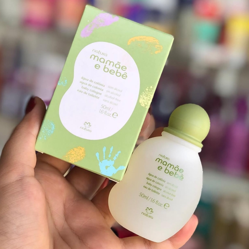MAMÃE E BEBÊ ÁGUA DE COLÔNIA SEM ÁLCOOL