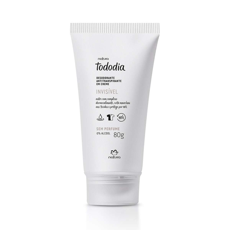 Desodorante Antitranspirante em Creme Tododia sem Perfume 80g