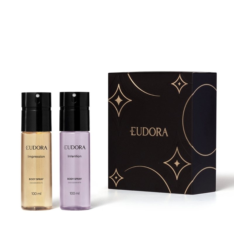 Kit Presente Eudora Duo Body Spray Masculino (2 itens)