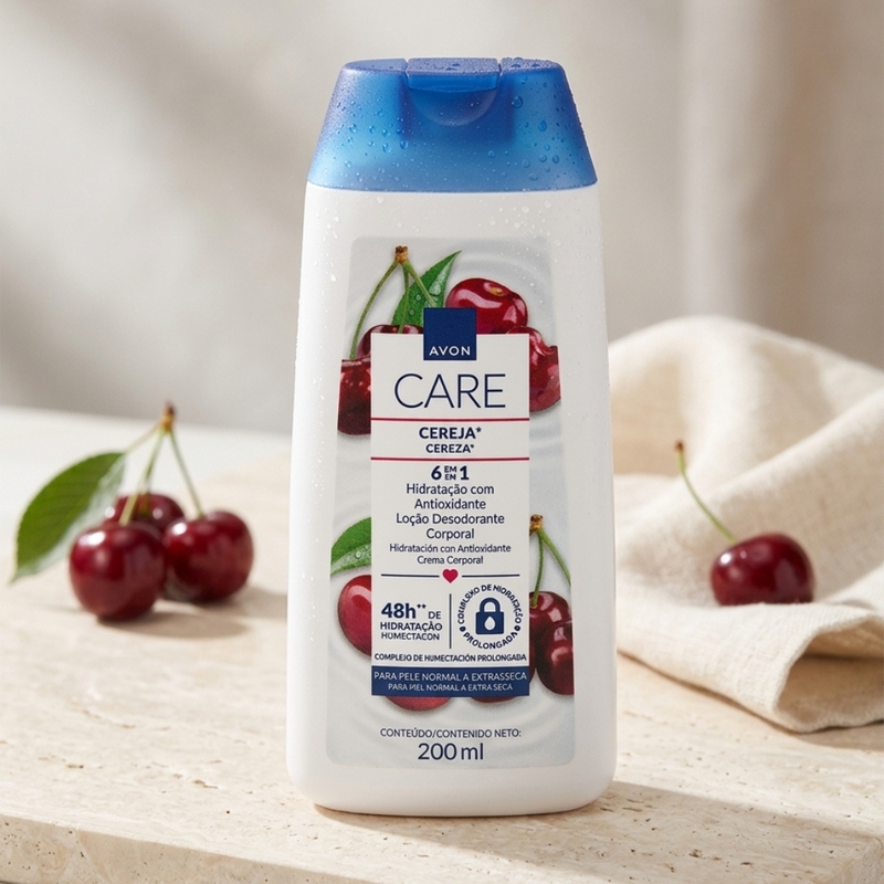 HIDRATANTE CORPORAL AVON CARE CEREJA 2OOML - foto 4