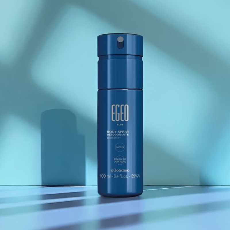Body Spray Egeo Blue Masculino 100ml - foto 2