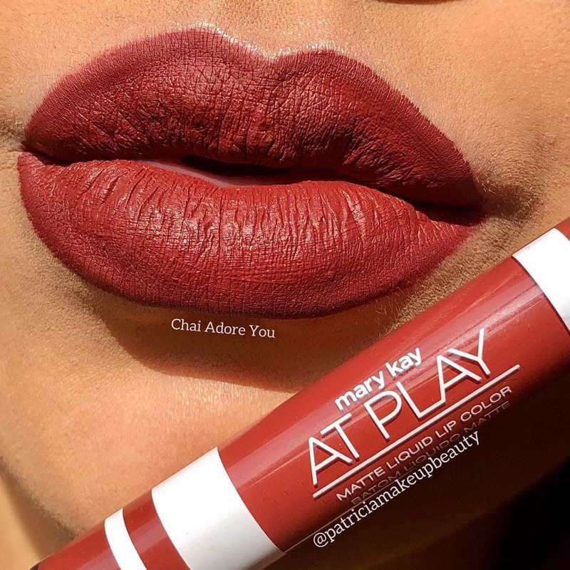 Batom Líquido Matte com Manteiga de Karité e Vitamina E - Mary Kay At Play® - Brick my Heart - 6,5g - foto 2