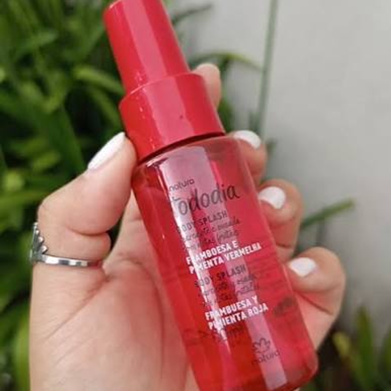 Body splash desodorante colônia franboesa e pimenta vermelha - 60 ml