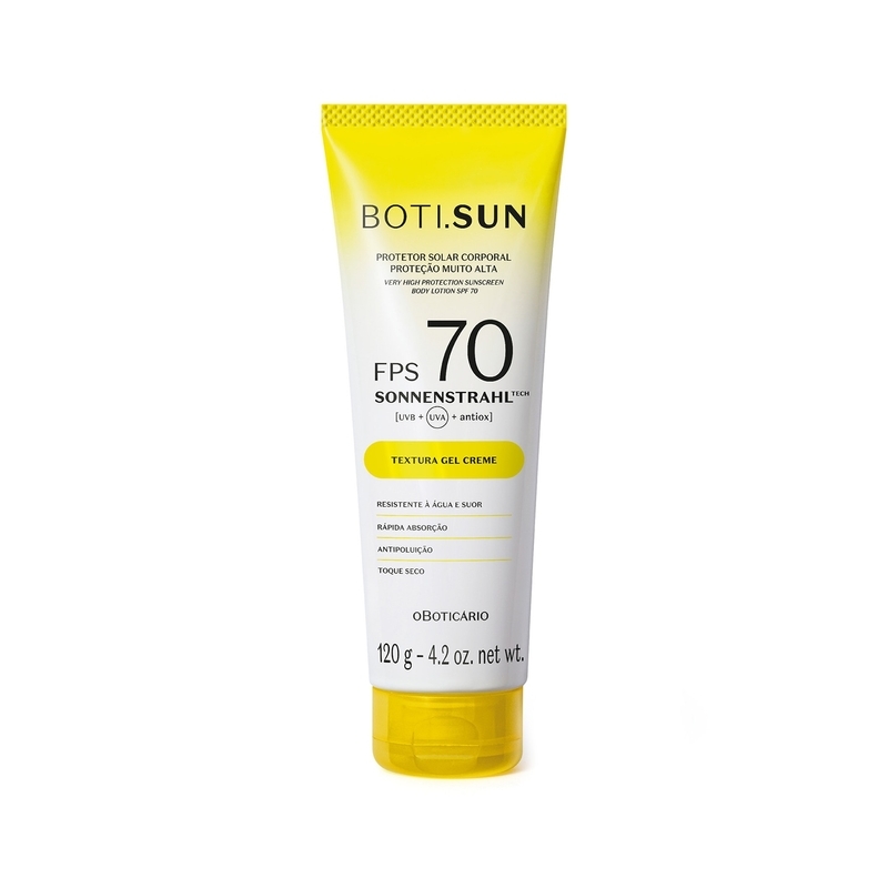 Protetor Solar Corporal FPS 70  Boti.Sun 120g