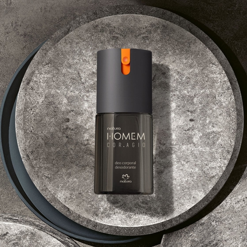 Deo Corporal Masculino Homem Cor.agio 100ml