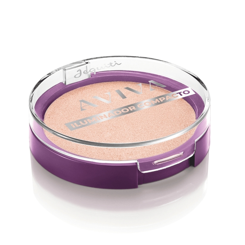 Iluminador Compacto Dourado Aviva, 10g