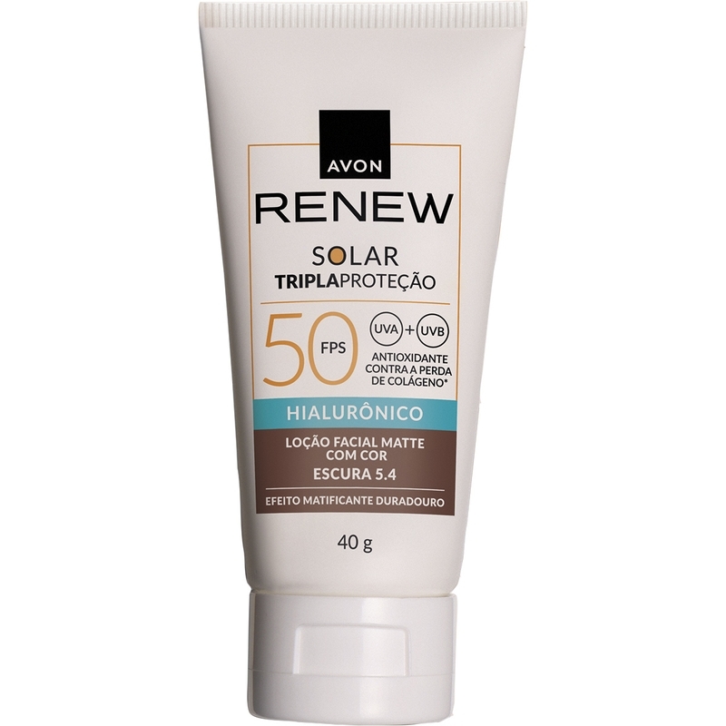 Renew Solar com Cor FPS 50 Média-Clara 2.0 - 40 g