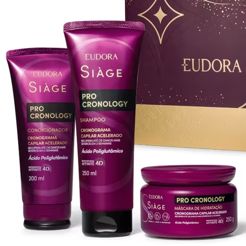 Kit Presente Siàge Pro Cronology (3 itens)
