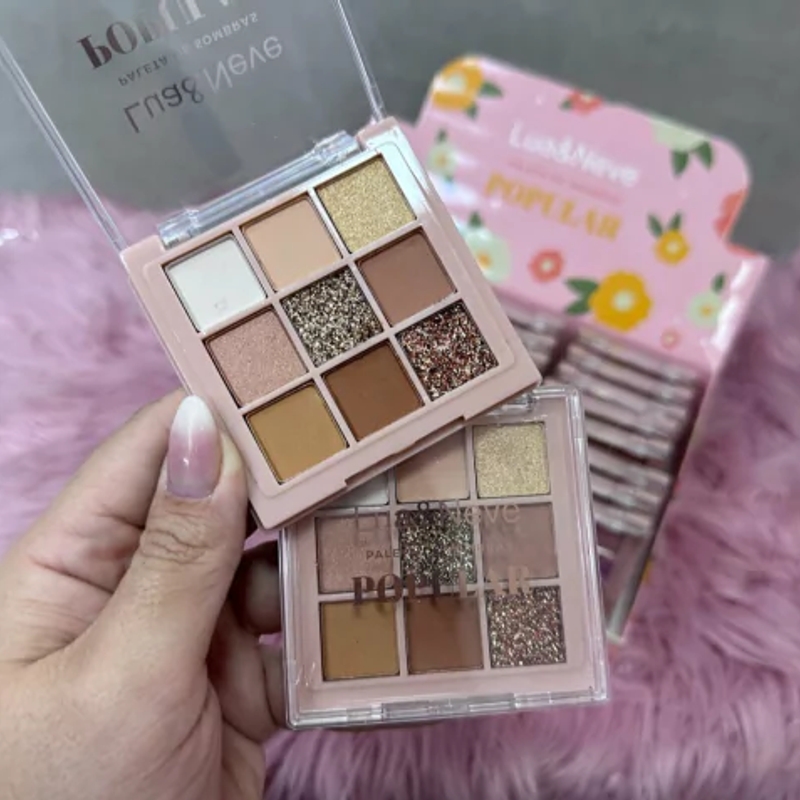 Lua&Neve Paleta de Sombras Popular - A