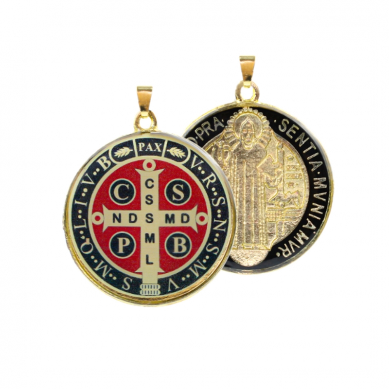 Medalha São Bento - Colorida
