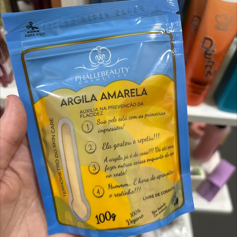 Argila Amarela Phallebeauty