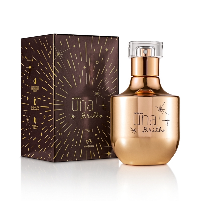 Deo parfum una brilho feminino