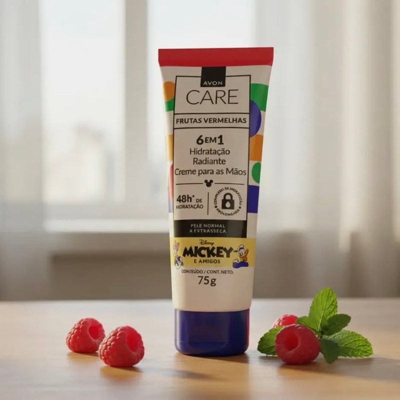 Creme Mãos Frutas Vermelhas 75g