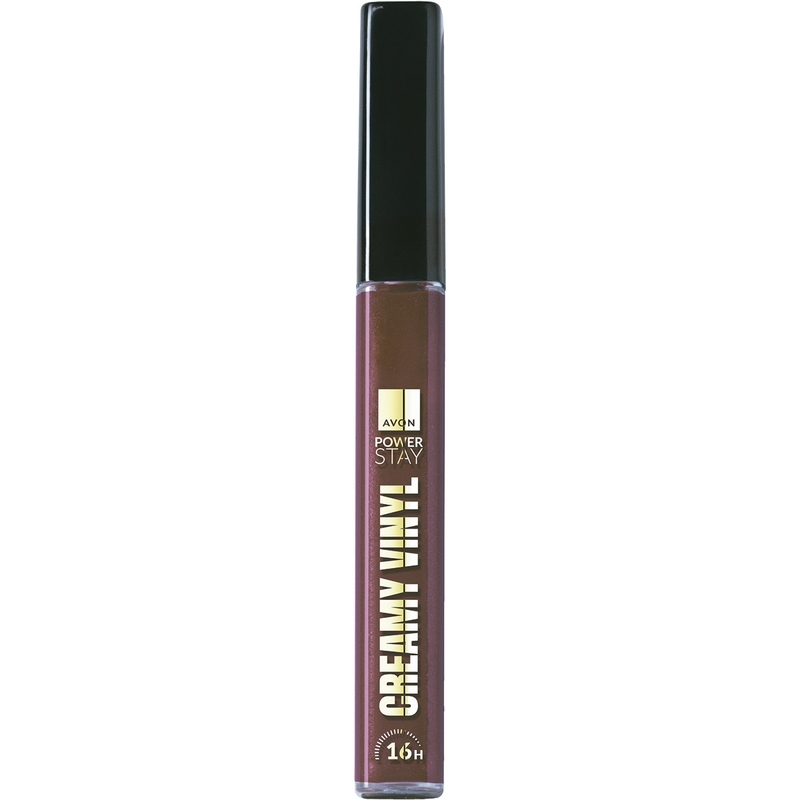 Avon Power Stay Batom Líquido Vinyl Tô de Vinho - 4 ml