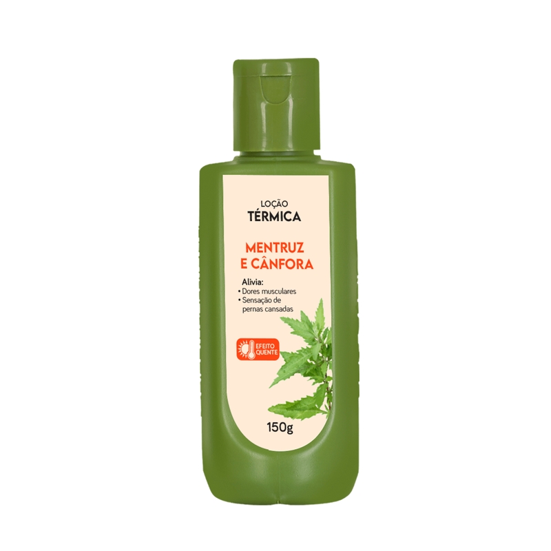 Bom Medico Locao Termica Mentruz e Canfora 150 Ml