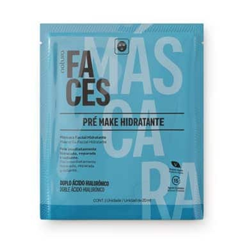 MÁSCARA FACES PRÉ MAKE HIDRATANTE 20ML