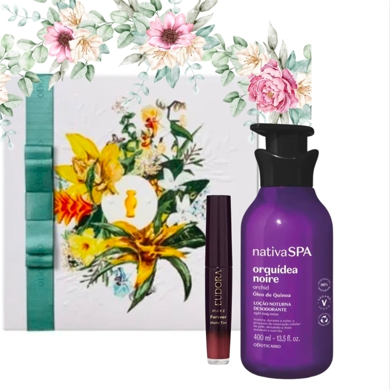 Kit Presente Matte Tint Orquídea Noire