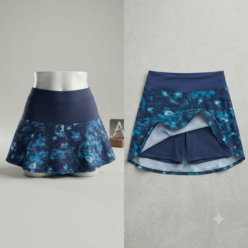 SHORT SAIA AZUL