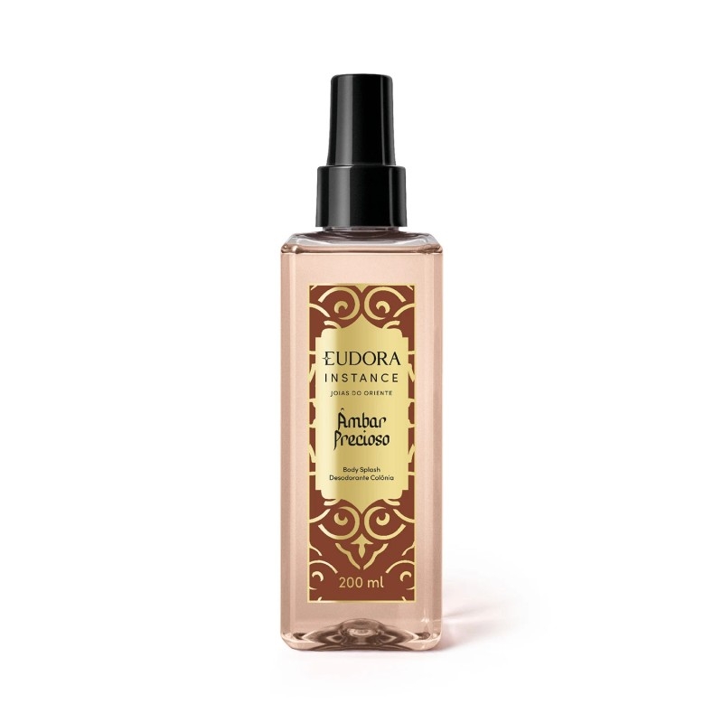 Body Splash Desodorante Colônia Instance Âmbar Precioso 200ml