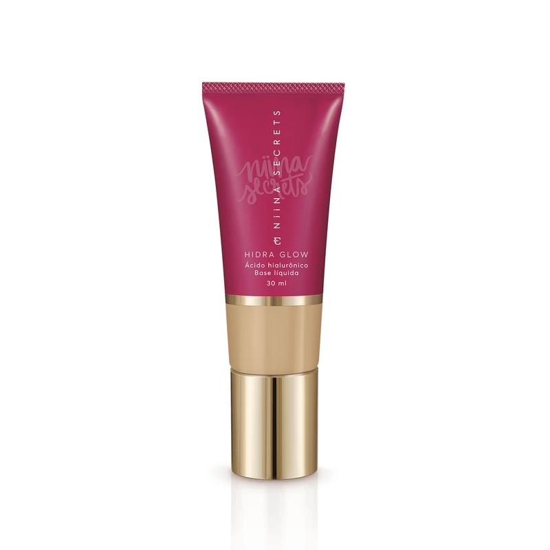 Base Líquida Niina Secrets Hidra Glow Cor 25 30Ml