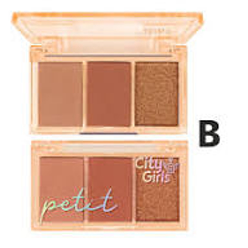 City Girls Petiti Paleta de Sombras - 3 Cores