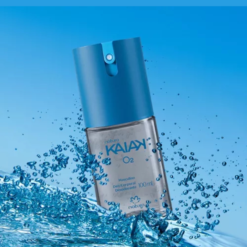 Deo Corporal Kaiak O2 Feminino 100ml - foto 2