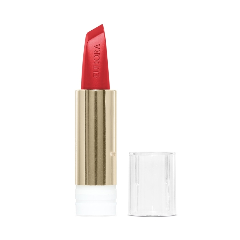 Refil Batom Matte Vermelho Coragem Glam Amulips 3,4g