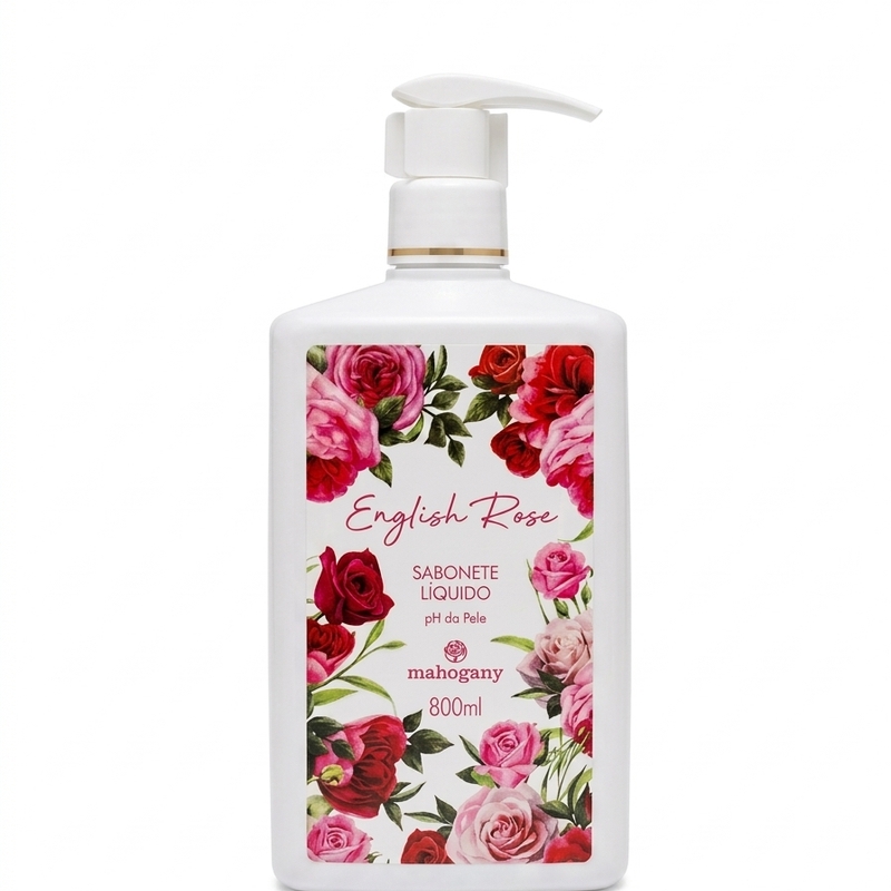 Sabonete Líquido English rose - 800ml