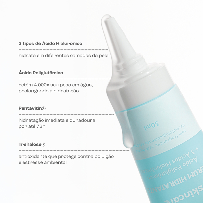 Sérum Hidratante com Ácido Hialurônico - foto 4