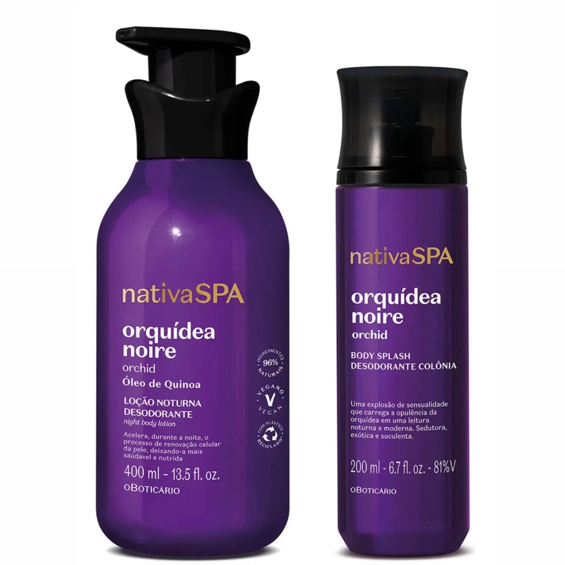 Combo Nativa Spa Orquidea Noire