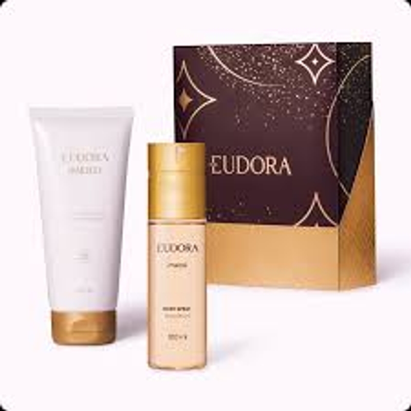 Kit Presente Eudora Imensi - 1 Loção Hid. Desod. Corporal 200ml e 1 Body Spray 100ml