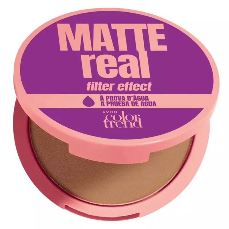 Matte Real Pó Compacto Facial 432 N