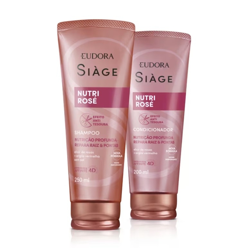 Combo Siage Nutri Rose Shampoo + Condicionador