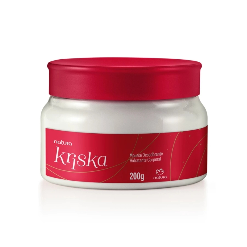 Mousse Desodorante Hidratante Corporal Kriska 200 g