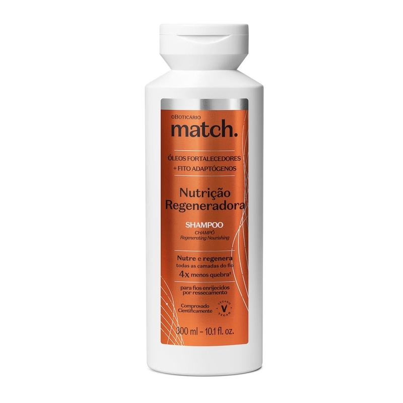 Shampoo Match Nutrição Regeneradora 300Ml