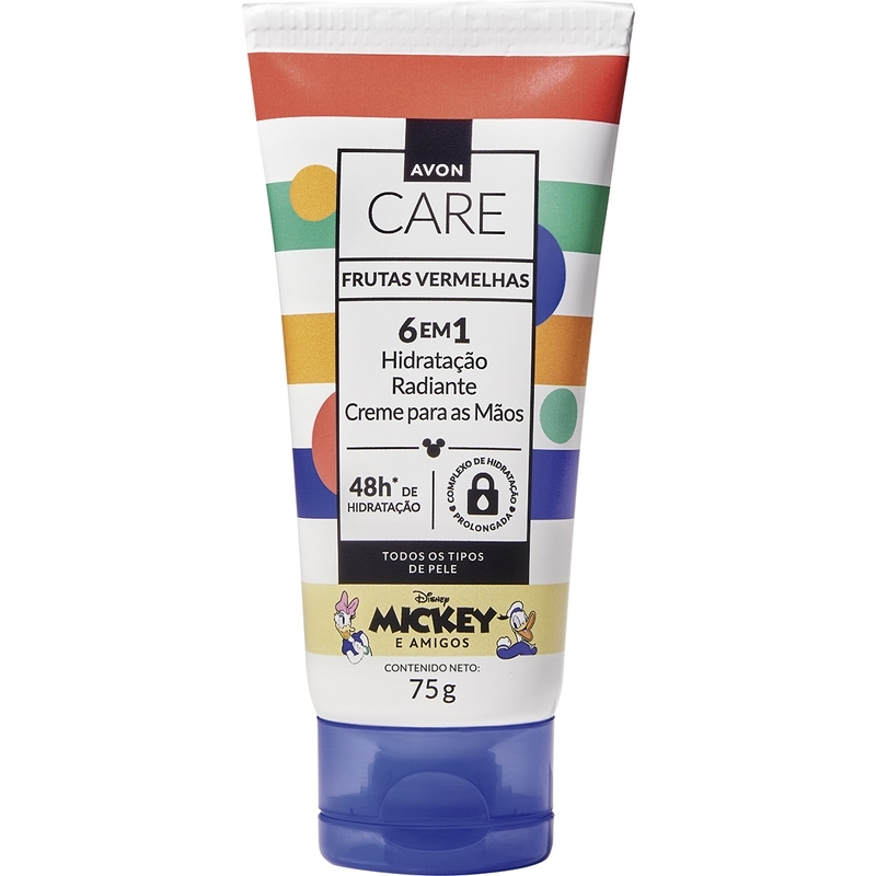 Avon Care Mickey e Amigos Frutas Vermelhas Creme para as Mãos